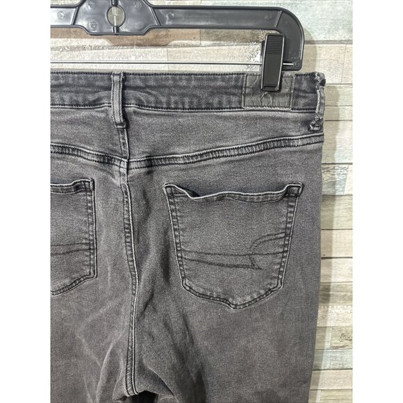 American Eagle Outfitters Black Straight Leg Jeans - Picture 11 of 16